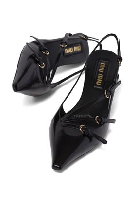 55mm buckle-detail slingblack pumps Miu Miu | 5I013EF-M055069F0002